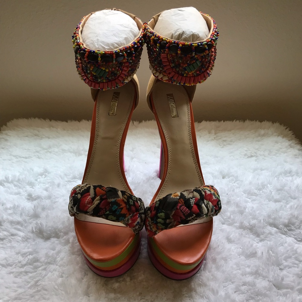 Wild Pair/Beaded Sandals